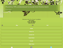 Tablet Screenshot of dinodoozerfoundation.org